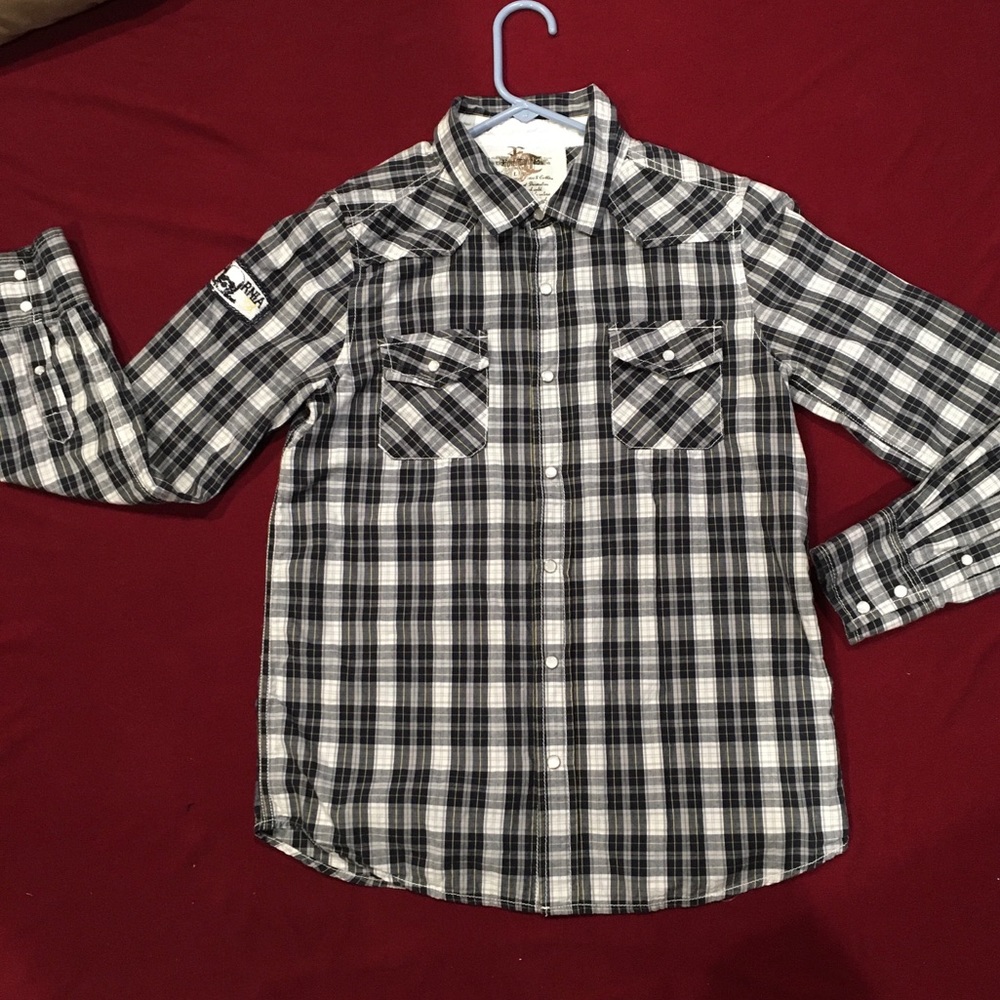 Epic Threads size large plaid button down